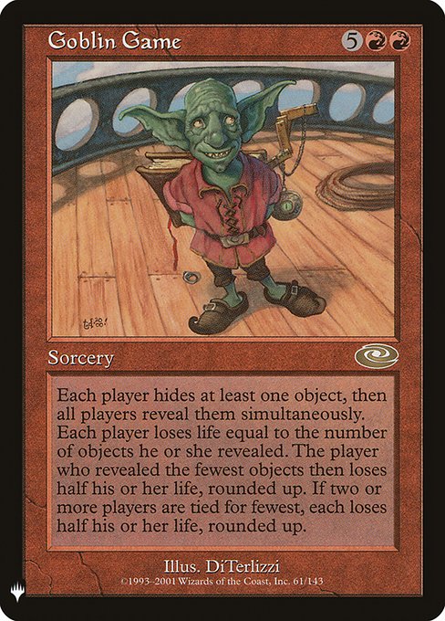 Goblin Game [Mystery Booster #0954] (PLS-R)