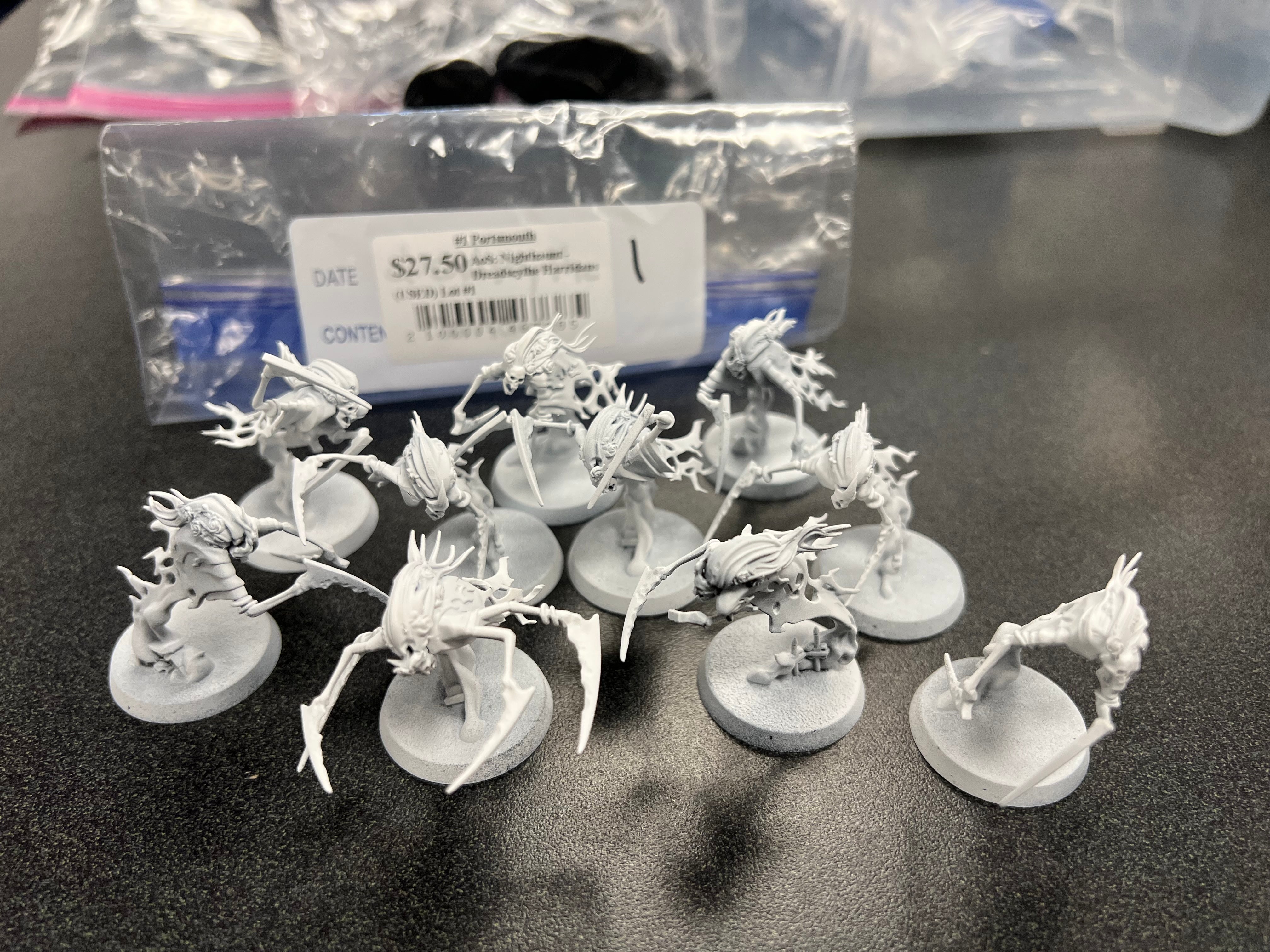 AoS: Nighthaunt - Dreadscythe Harridans (USED) Lot #1