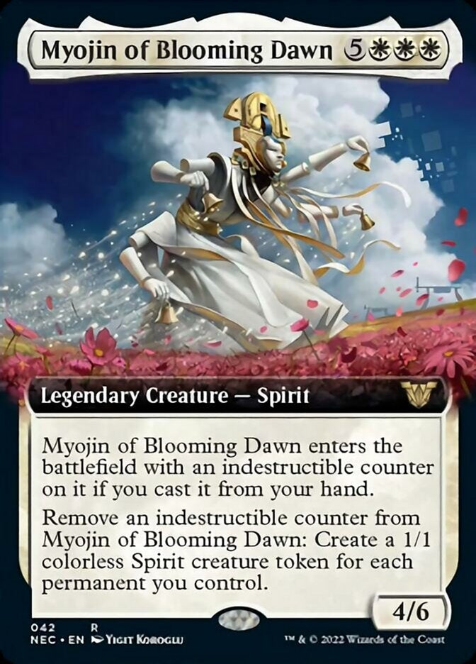 Myojin of Blooming Dawn [ #0042 Extended Art ] (NEC-R)