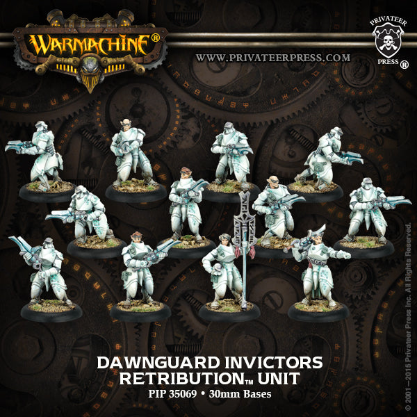 Warmachine: Retribution - Dawnguard Invictor, Unit (12 Plastic)