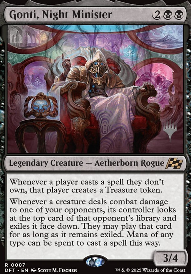 Gonti, Night Minister [ #0087 ] (DFT-R)