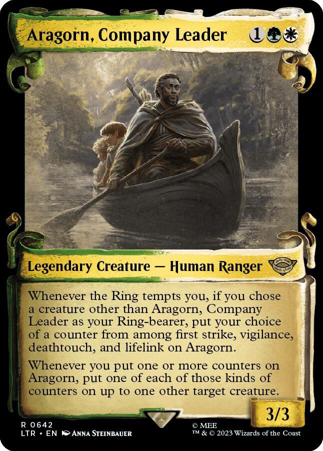 Aragorn, Company Leader [#0642 Showcase Scroll] (LTR-R)