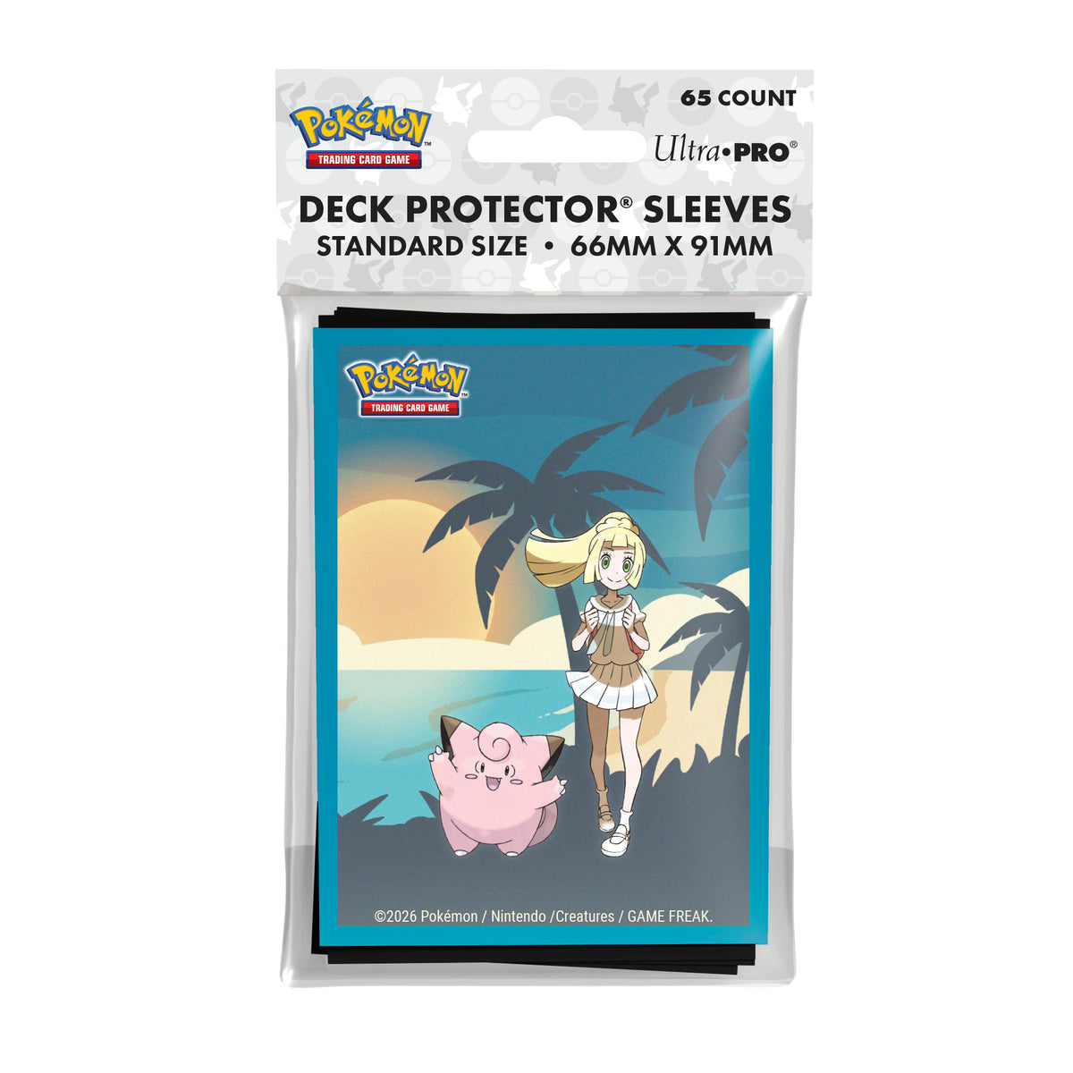 Ultra-PRO: Standard Sleeves - Pokemon: Lillie & Clefairy (65)