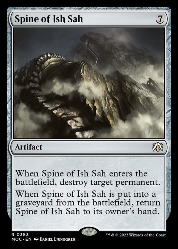 Spine of Ish Sah [#0383 Reprint] (MOC-R)