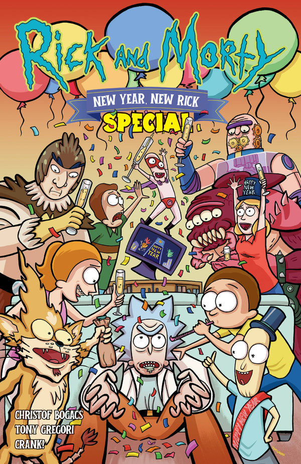 RICK AND MORTY NEW YEAR NEW RICK SPECIAL #1 (ONE SHOT) CVR A TONY GREGORI