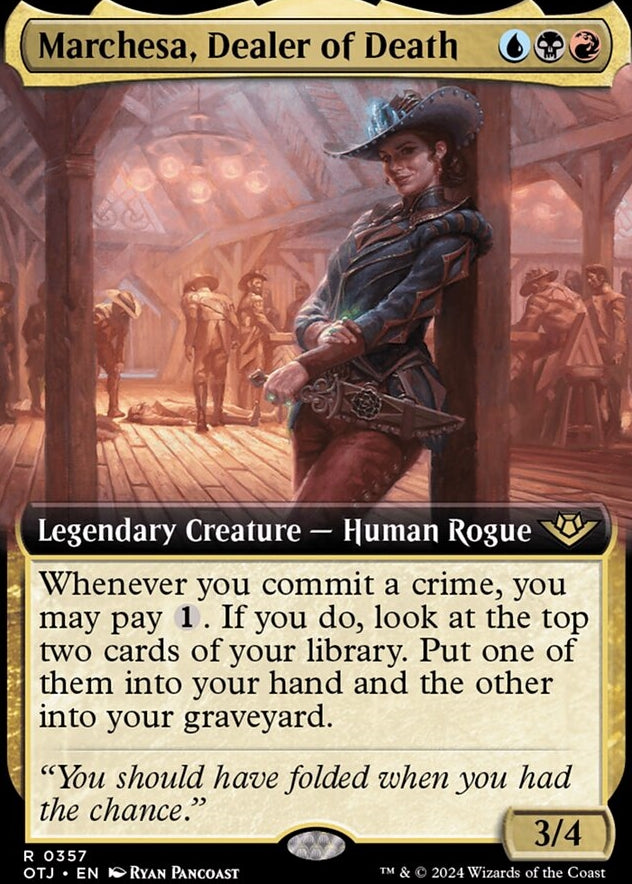 Marchesa, Dealer of Death [#0357 Extended Art] (OTJ-R)