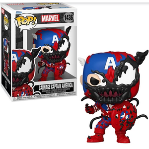 POP Figure: Marvel #1436 - Carnage Captain America