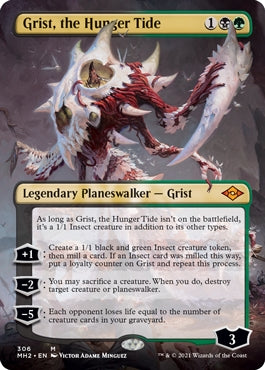 Grist, the Hunger Tide [#306 Borderless Planeswalkers] (MH2-M)