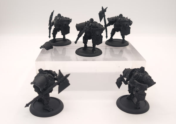 Warmachine: Khador - Man-O-War Shocktrooper, Unit (5 Plastic) (USED)