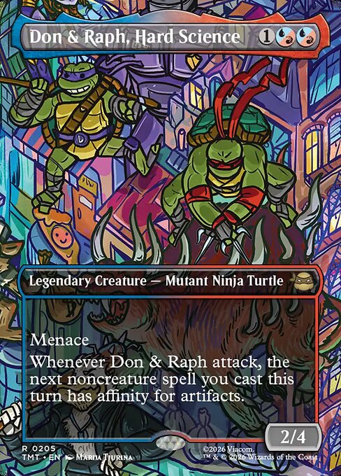 Don & Raph, Hard Science [ #0205 Scene Borderless ] (TMT-R)