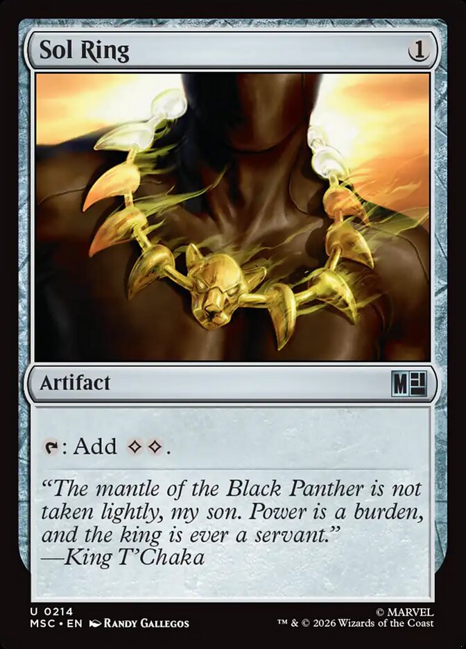 Sol Ring [ #0214 Surge Foil ] (MSC-U)