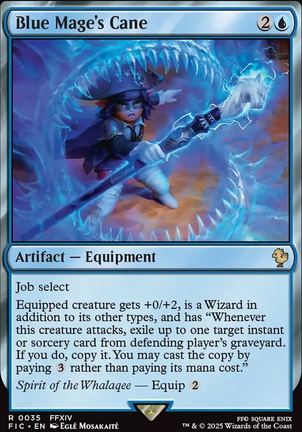 Blue Mage's Cane [ #0035 ] (FIC-R)