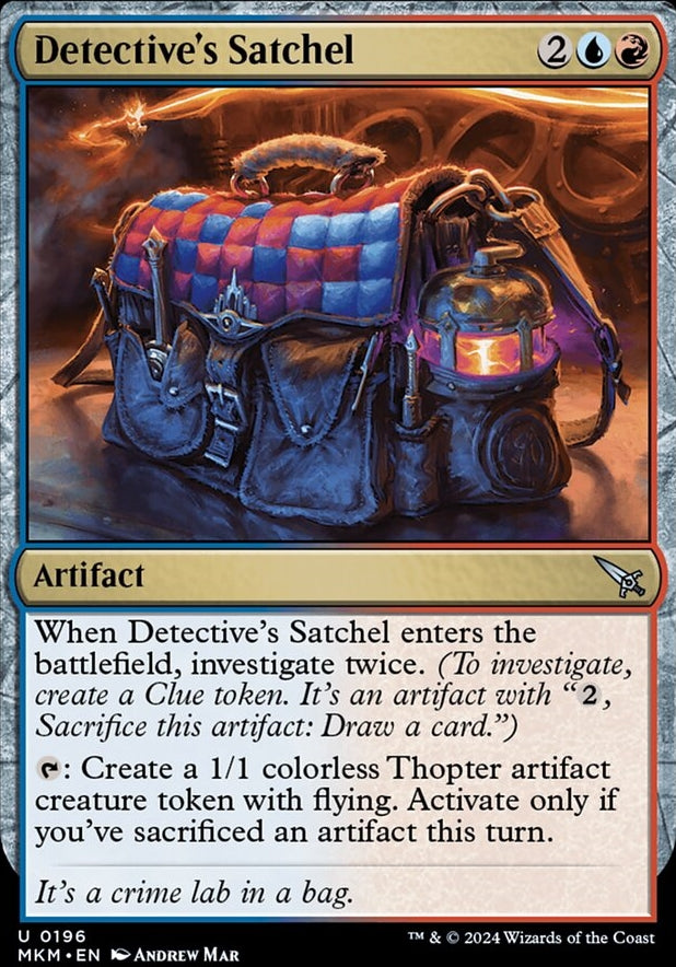 Detective's Satchel [#0196] (MKM-U)