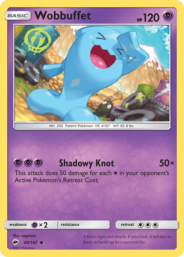 Wobbuffet - 049/147 (SM:BUS) Uncommon - Near Mint