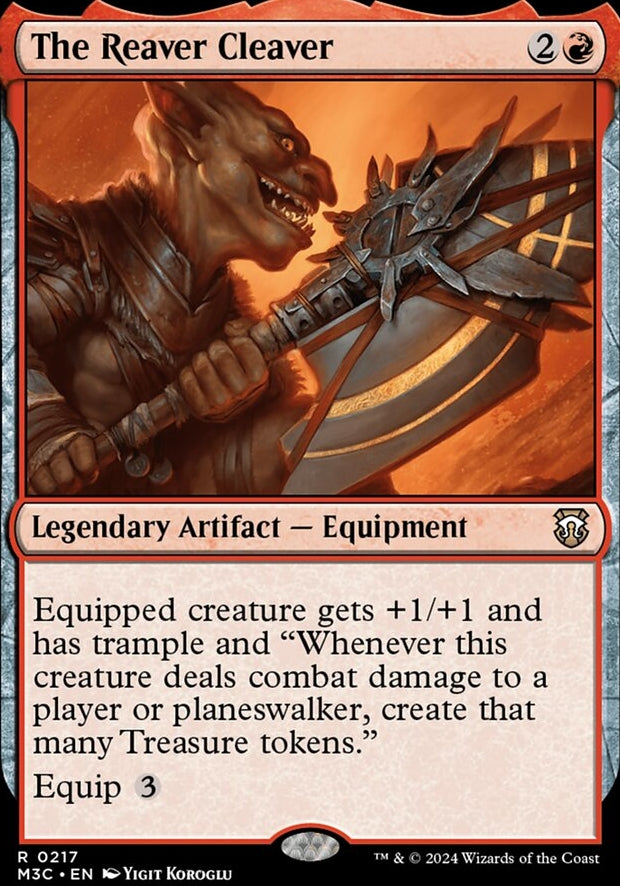 The Reaver Cleaver [#0217 Ripple Foil] (M3C-R)
