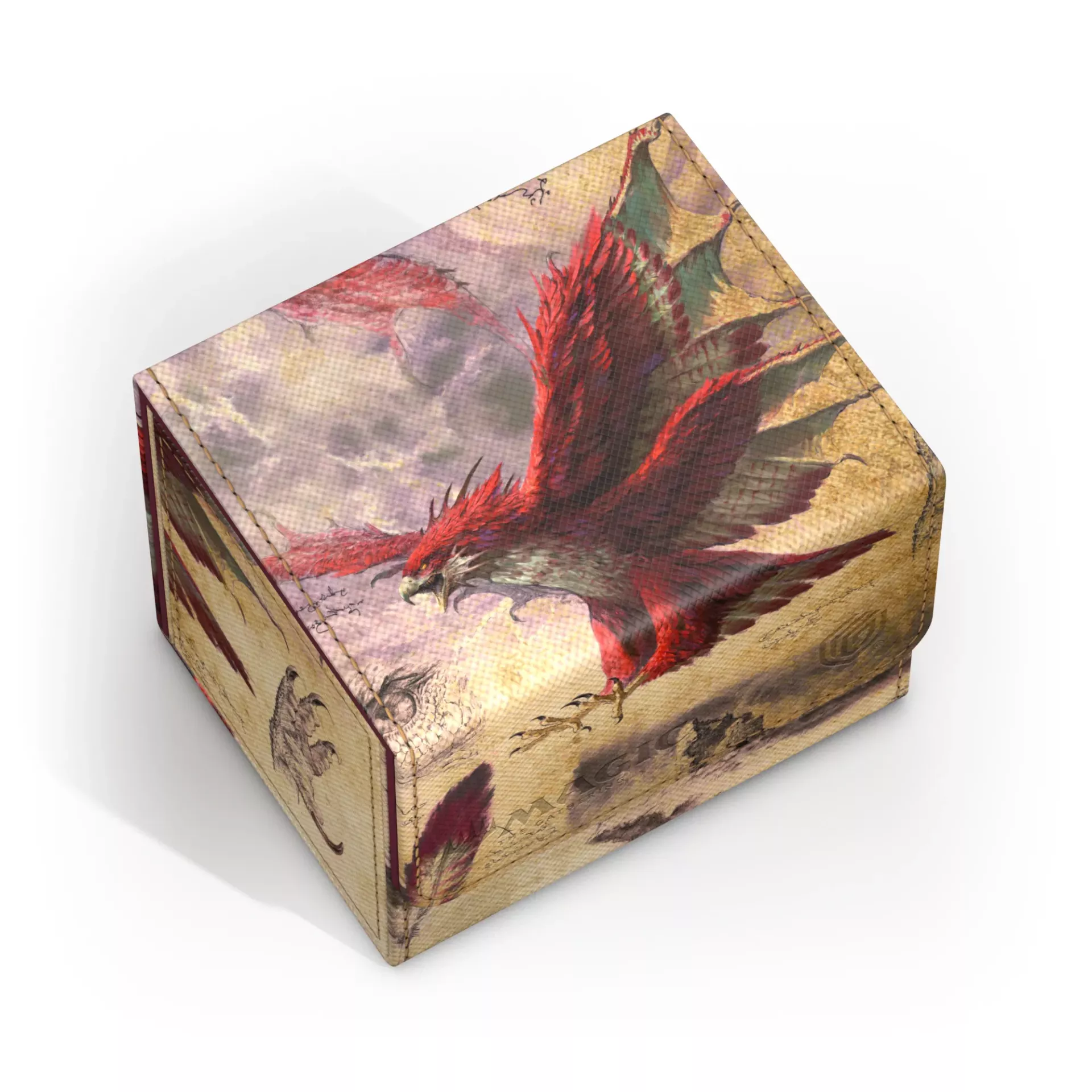 Ultimate Guard: Deck Case - Sidewinder 100+ XenoSkin - MTG: Bloomburrow - Dragonhawk, Fate's Tempest