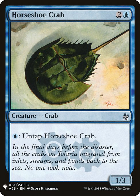 Horseshoe Crab [Mystery Booster #0402] (A25-C)