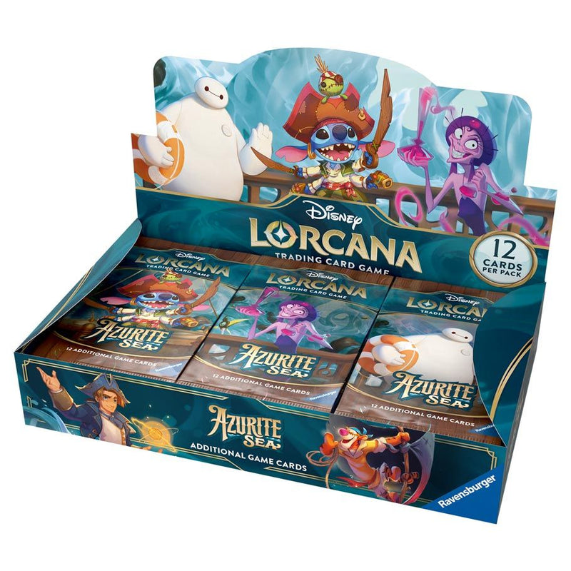 Lorcana TCG: Azurite Sea - Booster Box (Release Date: 11.15.24) (Available online 11.25.24)