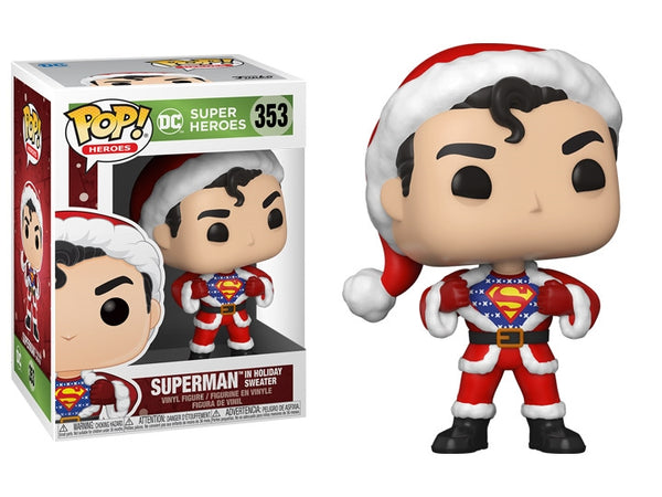 POP Figure: DC Holiday #0353 - Superman w/Sweater