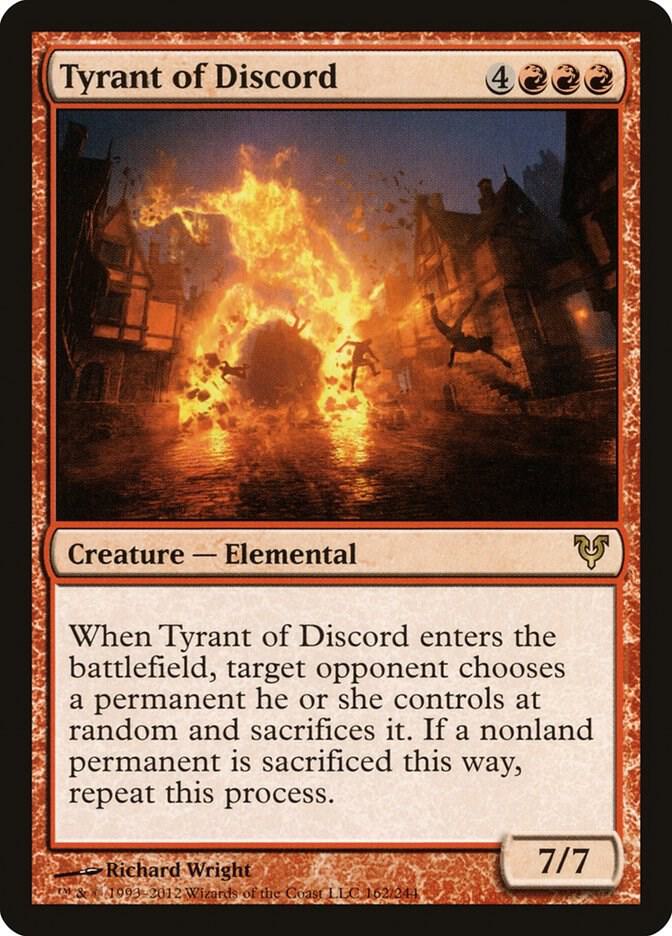 Tyrant of Discord (AVR-R) Moderate Play