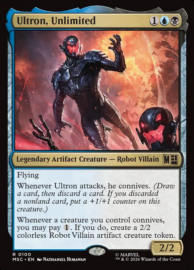 Ultron, Unlimited [ #0100 Surge Foil ] (MSC-R)