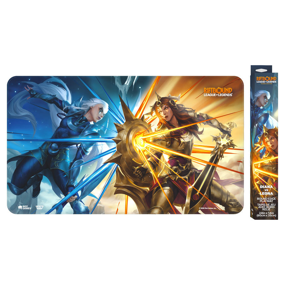 Riftbound: League of Legends TCG: Set 4 Vendetta - Playmat: Diana vs Leona