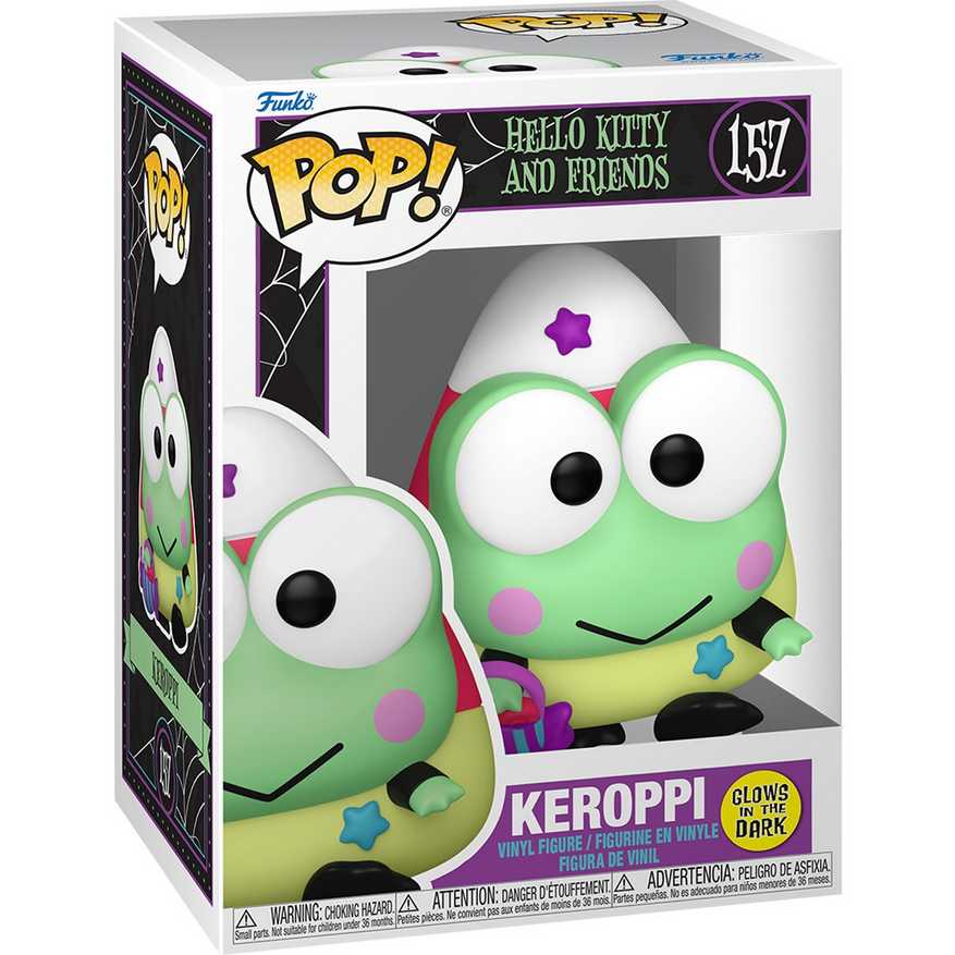 POP Figure: Sanrio Hello Kitty & Friends #0157 - Spooky Keroppi (Glow)