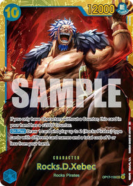 Rocks.D.Xebec (Alternate Art) (OP17-118) SEC - Near Mint