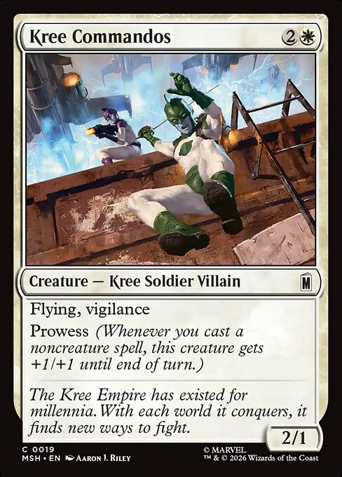Kree Commandos [ #0019 ] (MSH-C)