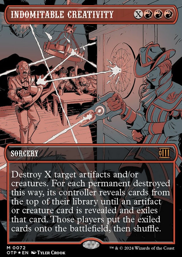 Indomitable Creativity [#0072 Textured Foil] (OTP-M)