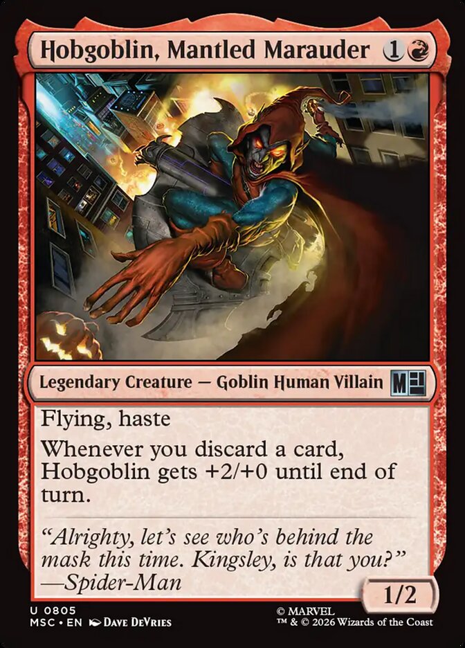 Hobgoblin, Mantled Marauder [ #0805 ] (MSC-U)