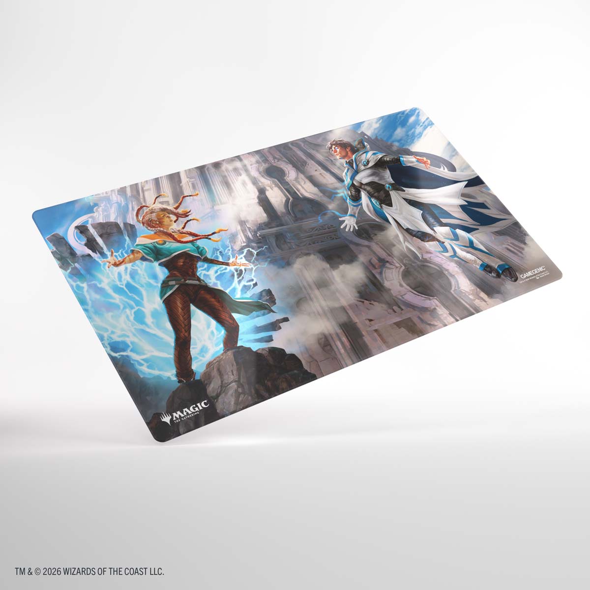 GameGenic: Shiny Playmat - MTG: Reality Fracture - Tam Beleren, Conflicted/Jace, Building Reality