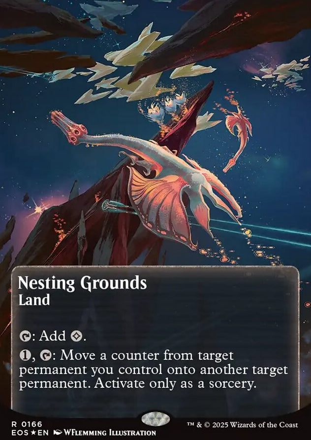 Nesting Grounds [ #0166 Galaxy Foil Poster Stellar Sights ] (EOS-R)