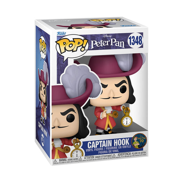 POP Figure: Disney Peter Pan 70th #1348 - Captain Hook