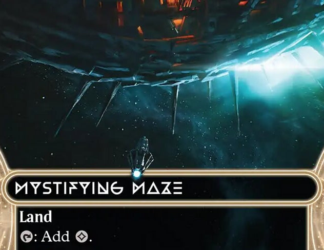 Mystifying Maze [ #0029 Borderless Stellar Sights ] (EOS-R)