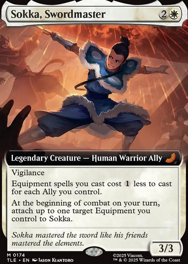 Sokka, Swordmaster [ #0174 Extended Art ] (TLE-M)