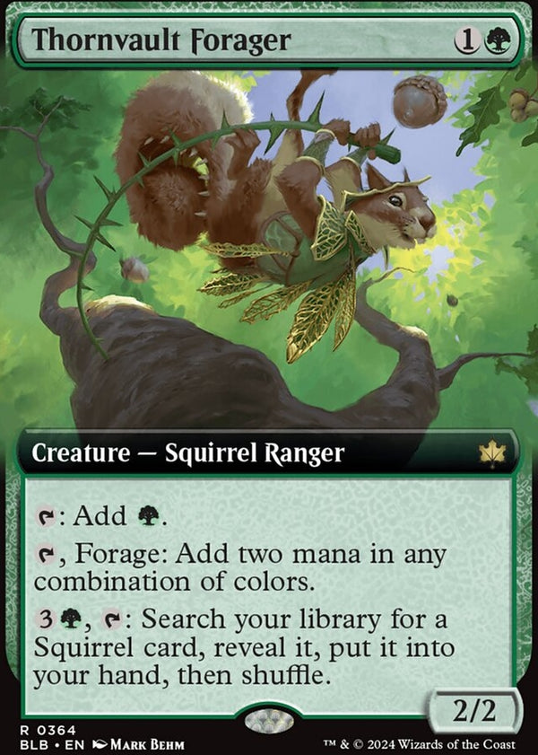 Thornvault Forager [#0364 Extended Art] (BLB-R-FOIL)