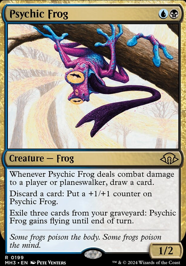 Psychic Frog [#0199] (MH3-R)