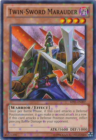 Twin-Sword Marauder (Starfoil) (BP01-EN207) Starfoil Rare - Near Mint Unlimited