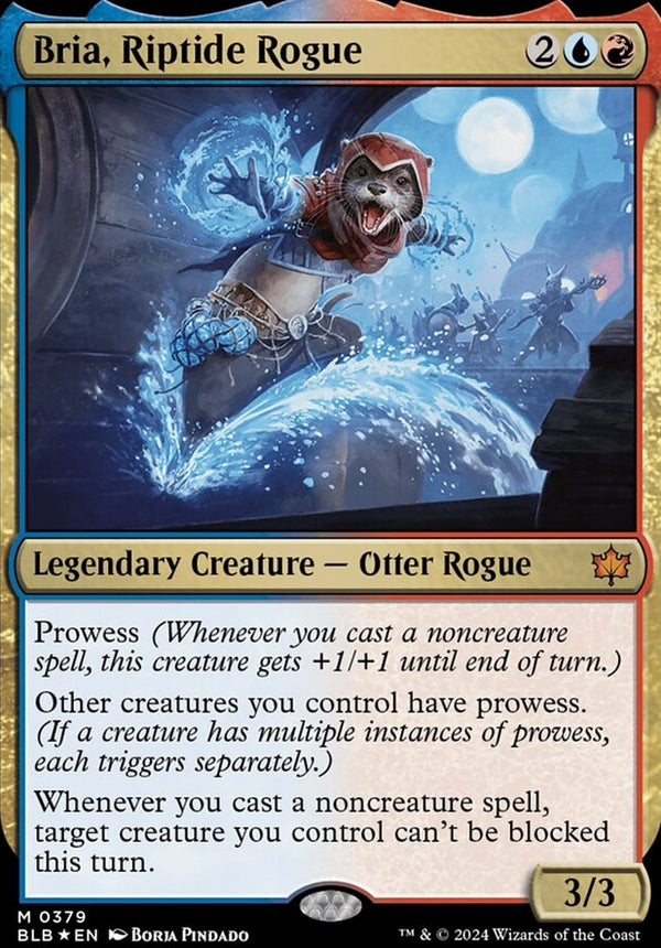 Bria, Riptide Rogue [#0379 Starter Deck] (BLB-M-FOIL)