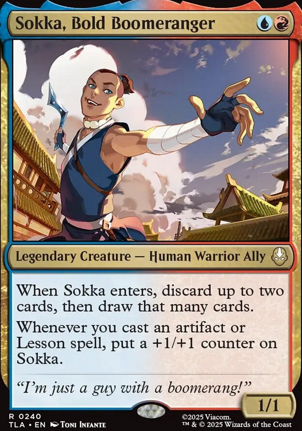 Sokka, Bold Boomeranger [ #0240 ] (TLA-R)