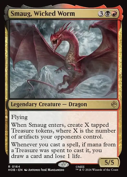 Smaug, Wicked Worm [ #0164 ] (HOB-R)