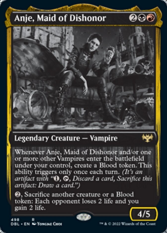 Anje, Maid of Dishonor [#498] (DBL-R)