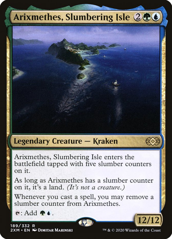 Arixmethes, Slumbering Isle (2XM-R-FOIL)