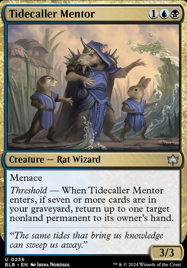 Tidecaller Mentor [#0236] (BLB-U-FOIL)