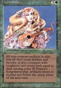 Titania's Song (3ED-R)