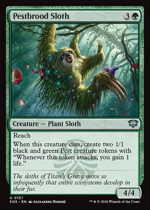Pestbrood Sloth [ #0157 ] (SOS-U)