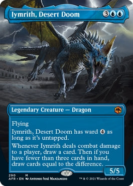 Iymrith, Desert Doom [#290 Alternate-Art Borderless] (AFR-M)