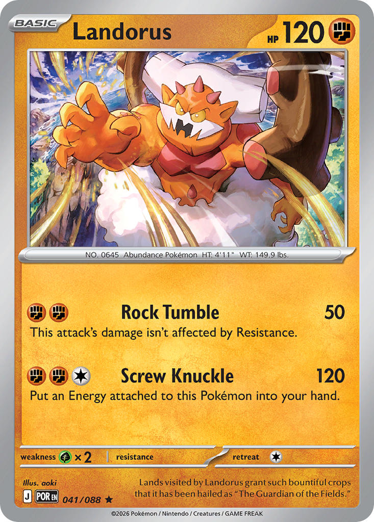 Landorus - 041/088 (POR) Rare