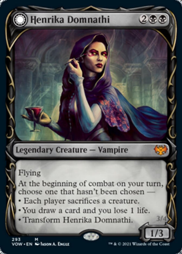 Henrika Domnathi // Henrika, Infernal Seer [#293 Showcase] (VOW-M)